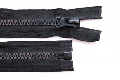 Zip kostěný PH8 šíře 8 mm délka 80cm dělitelný - Galanterka