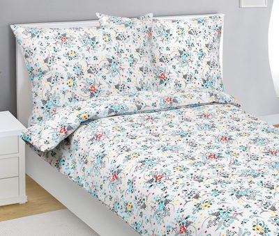 Krepové povlečení Modrá,Žlutá,Červená 80/882{% if product.brand.name %} – Bellatex{% endif %}