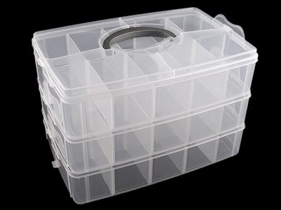 Velký plastový box / kufřík rozkládací 3 patra{% if product.brand.name %} – Stoklasa{% endif %}