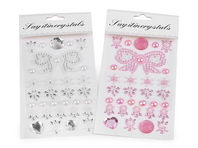 Samolepicí ozdoby z broušených kamínků a perel{% if product.brand.name %} – Stoklasa{% endif %}