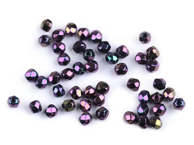 Skleněné korálky broušené ohňovky 3 mm 2,5 g{% if product.brand.name %} – Galanterka{% endif %}