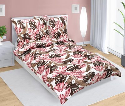 Krepové povlečení Růžová 80/435{% if variant.name %} – 140x220 cm, 70x90 cm{% endif %}