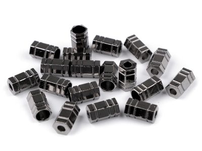 Kovová koncovka na šňůru Ø4 mm / ozdoba  10 ks{% if product.brand.name %} – Galanterka{% endif %}
