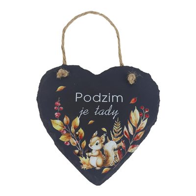 Břidlicová tabulka k zavěšení X8357 - 15*15*1{% if product.brand.name %} – {% endif %}