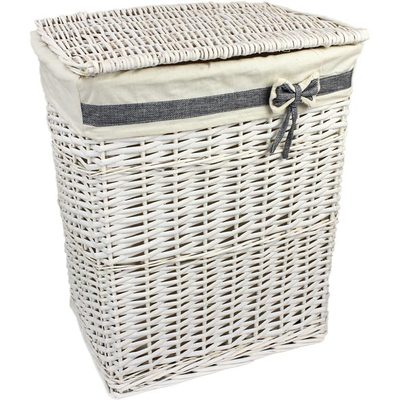 Koš na prádlo bílý P1373 - 45 x 35 x 57 cm{% if product.brand.name %} – Morex{% endif %}