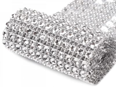 Diamantový pás / borta šíře 58 mm balení 9 METRŮ{% if product.brand.name %} – Galanterka{% endif %}