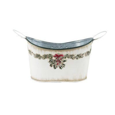 Vánoční plechový obal oválný K3904/1 - 19 cm{% if product.brand.name %} – Morex{% endif %}