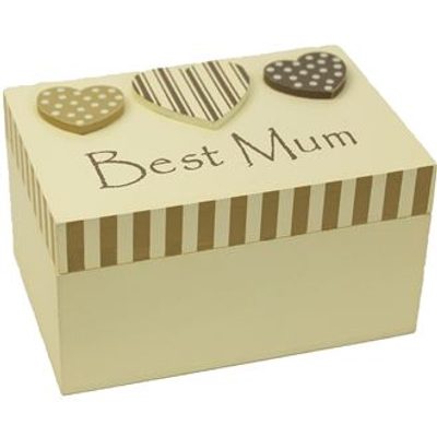 Dřevěná krabička Best Mum – fotka 1