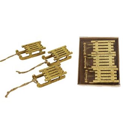 Dekorační sáňky, 3ks D0950{% if product.brand.name %} – Morex{% endif %}