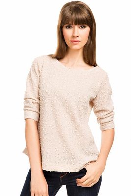 Dámská halenka  Frida beige - 3/4 rukáv{% if product.brand.name %} – VIOLANA{% endif %}