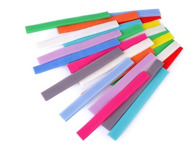 Suchý zip střihaný 2x20 cm 25 párů{% if variant.name %} – 3 mix světlý{% endif %}
