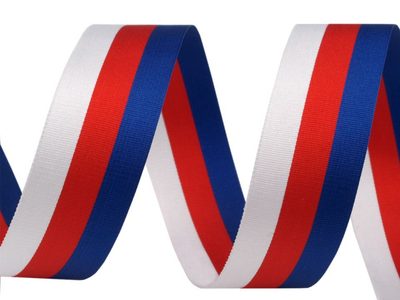 Stuha trikolora Česko, Slovensko šíře 20 mm 10m{% if product.brand.name %} – Galanterka{% endif %}