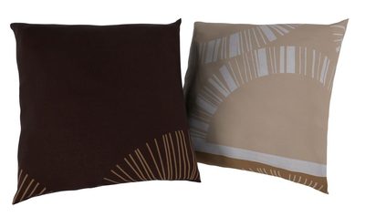 Sada 2 povlaků na polštář hladká bavlna MOCHACCINO hnědé{% if product.brand.name %} – Kvalitex{% endif %}