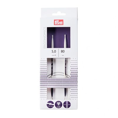 Jehlice kruhová 5mm/80cm ERGO{% if product.brand.name %} – PRYM{% endif %}
