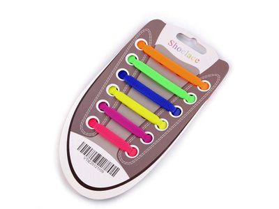 Silikonové tkaničky do bot{% if variant.name %} – multikolor{% endif %}