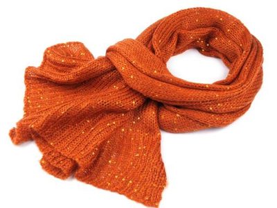 Šála 45x180cm pletená s flitry{% if product.brand.name %} – Stoklasa{% endif %}