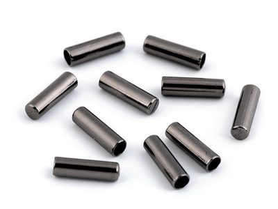 Kovová koncovka Ø4 mm 10ks{% if variant.name %} – 2 nikl černý{% endif %}