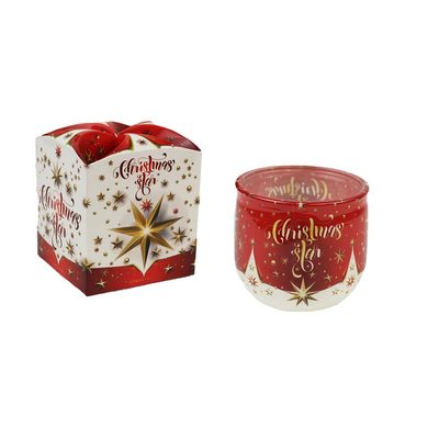Svíčka vonná ve skle EXCLUSIVE STAR WHITE, 100g MSC-EX106 – fotka 1