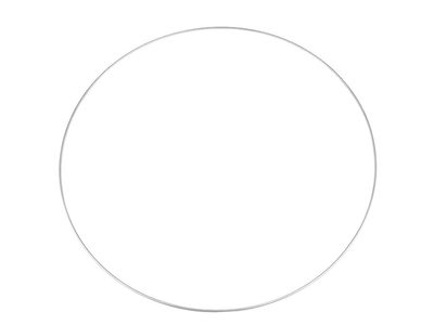 Kovový kruh na lapač snů / k dekorování Ø60 cm{% if variant.name %} – 2 stříbrná{% endif %}