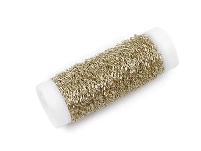 Drát vlnitý Ø0,3 mm 25 g{% if variant.name %} – 3 champagne{% endif %}