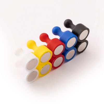 Magnetické figurky M1, sada 10 kusů mix 5 barev – fotka 1