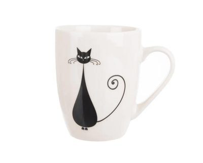 Hrnek porcelán kočka 370 ml O0574 - o. 370 ml{% if product.brand.name %} – {% endif %}