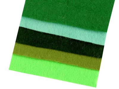 Barevná sada dekorativních filců plstí 10x45 cm{% if variant.name %} – mix č. 4{% endif %}