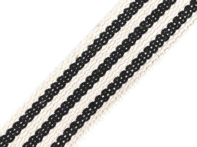 Bavlněný oboustranný popruh šíře 38 mm METRÁŽ{% if product.brand.name %} – Stoklasa{% endif %}