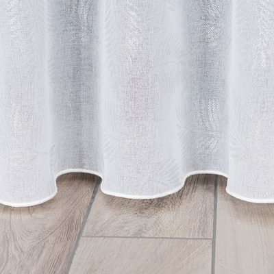 Kusová záclona Stříbrné palmy 200x250 cm – fotka 3
