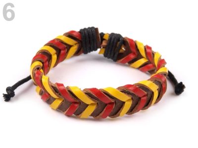 Splétaný náramek shamballa{% if variant.name %} – 6 červená{% endif %}