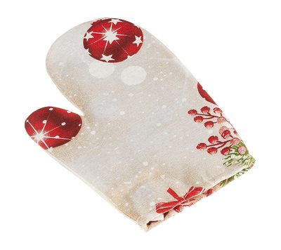Kuchyňská chňapka vánoční Červená,Béžová CH/123 28x18 cm{% if product.brand.name %} – Bellatex{% endif %}