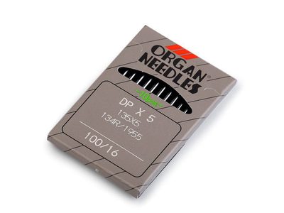 Strojové jehly do průmyslových strojů 70; 80; 90; 100{% if variant.name %} – 100 barva nikl{% endif %}