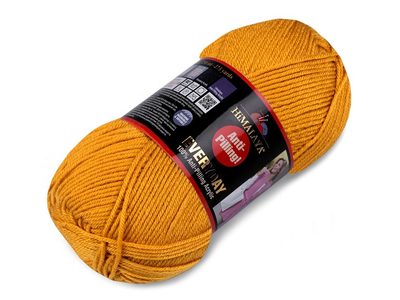 Pletací příze Everyday 100 g{% if variant.name %} – 2 (70058) hořčicová{% endif %}