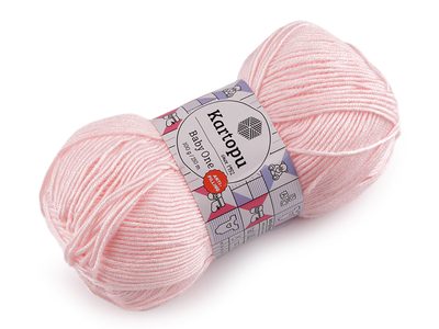 Pletací příze Baby One 100 g{% if variant.name %} – 2 (255) růžová nejsv.{% endif %}