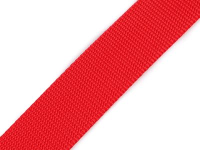 Popruh polypropylénový šíře 38 mm návin 25 metrů{% if variant.name %} – 8 červená{% endif %}