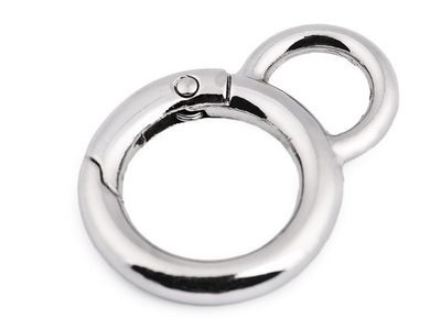 Karabina kroužek Ø20 mm{% if variant.name %} – 1 nikl{% endif %}