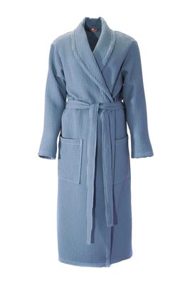 Unisex župan Esbo vaflový 21 23 5456 denim{% if variant.name %} – M{% endif %}