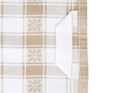 Utěrka Extra savá 50x70 cm Kostka s kytičkou 3 ks – fotka 3