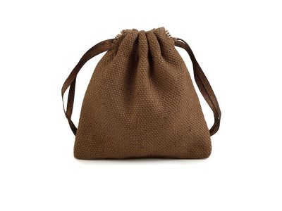 Lněný pytlík 8x8 cm{% if variant.name %} – 2 hnědá tmavá{% endif %}