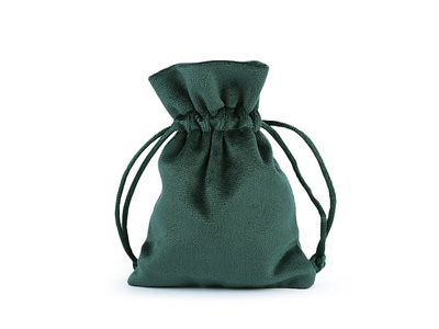 Sametový pytlík 8x11 cm{% if variant.name %} – 2 zelená tm.{% endif %}