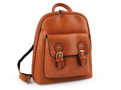 Dámský batoh / kabelka 2v1 27x31 cm{% if variant.name %} – 4 hnědá koňak{% endif %}