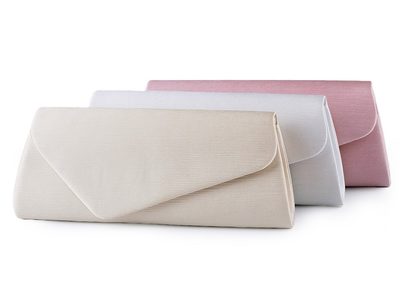 Kabelka - psaníčko saténové s vroubkovanou strukturou{% if product.brand.name %} – Stoklasa{% endif %}