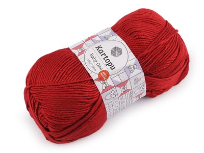 Pletací příze Baby One 100 g{% if variant.name %} – 3 (125) červená{% endif %}