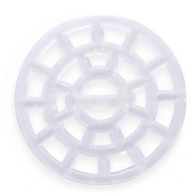 Knoflík kreativní 22 mm čirý 10 ks – fotka 1