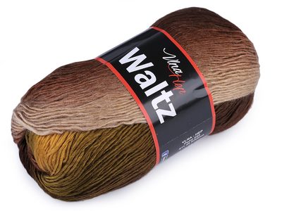 Pletací příze Waltz 100 g{% if variant.name %} – 4 (5710) hnědá{% endif %}