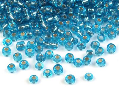 Rokajl 8/0 - 3 mm s průtahem 50g{% if variant.name %} – 23 modrá azuro{% endif %}