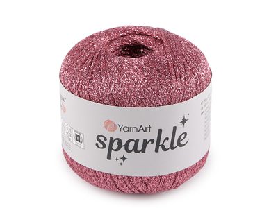 Pletací příze Sparkle s lurexem 25 g{% if variant.name %} – 3 (1336) růžová{% endif %}