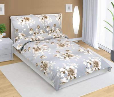 Krepové povlečení Béžová 80/330{% if variant.name %} – 140x220 cm, 70x90 cm{% endif %}