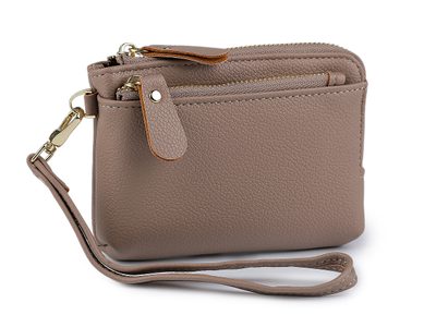Malá peněženka / mincovka / klíčenka 9x13 cm{% if variant.name %} – 4 béžová{% endif %}