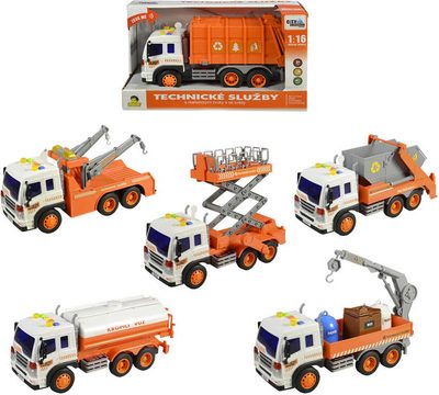 Auto technické služby na setrvačník na baterie Světlo Zvuk různé druhy{% if product.brand.name %} – Toys{% endif %}